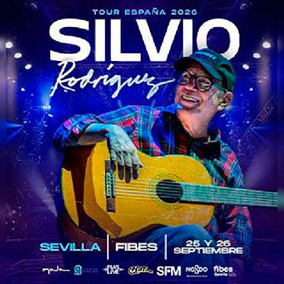 Cartel de Silvio Rodríguez en Fibes Sevilla 2026