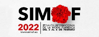 Cartel de la XXVII edición del Salón Internacional de la Moda Flamenca de Sevilla SIMOF
