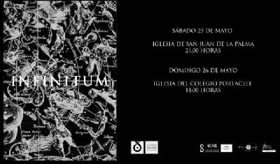 Cartel del concierto Infinitum de la Sociedad Musical de Sevilla 2019