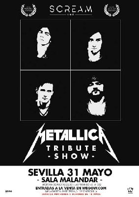 Concierto: Scream Inc (tributo a Metallica) en Malandar Sevilla 2018