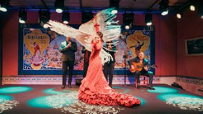 Foto promocional del espectáculo del tablao flamenco Casa Inquieta de Sevilla