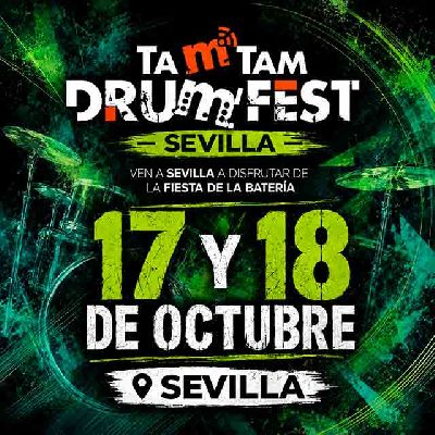 Cartel del TamTam DrumFest 2026 en el Teatro Central de Sevilla