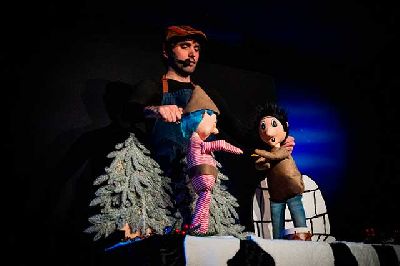 Foto promocional de la obra Beto, una historia de Navidad de la compañía Teatro Firulete