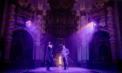 Foto promocional de las funciones de Don Juan Tenorio en la iglesia de San Luis de los Franceses de Sevilla 2024