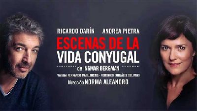 Cartel de Escenas de la vida conyugal con Ricardo Darín y Andrea Pietra