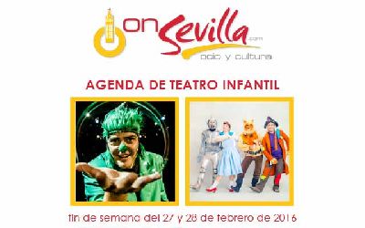 Teatro infantil en Sevilla fin de semana del 27 y 28 de febrero 2016