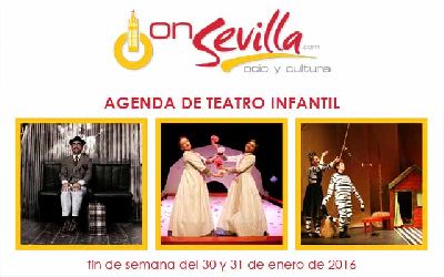 Teatro infantil en Sevilla fin de semana del 30 y 31 de enero 2016