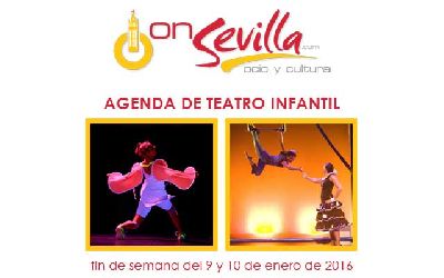 Teatro infantil en Sevilla fin de semana del 9 y 10 de enero 2016
