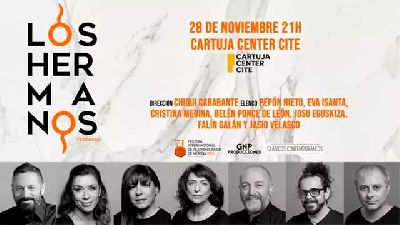 Cartel de Los hermanos en el Cartuja Center de Sevilla 2025