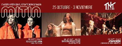 Cartel de la XVII Muestra Internacional de Teatro de Investigación (MITIN) en Sevilla