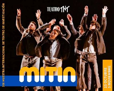Cartel de la XIX Muestra Internacional de Teatro de Investigación (MITIN) en Sevilla