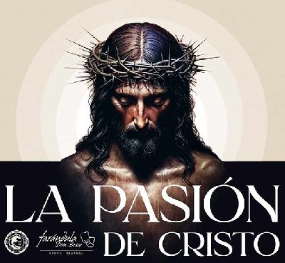 Cartel de La Pasión de Cristo en el Teatro María Auxiliadora de Sevilla 2026
