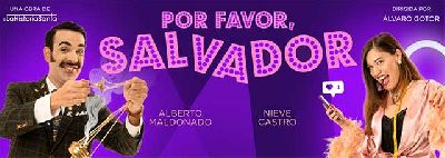 Cartel de la obra Por favor, Salvador
