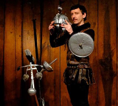 Foto de la obra El Quijote de Cervantes de la compañía La Pica Lagartos