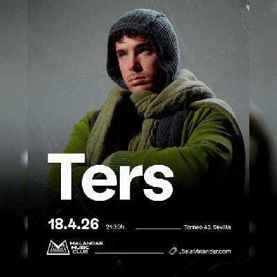 Cartel del concierto de Ters en Malandar Sevilla 2026