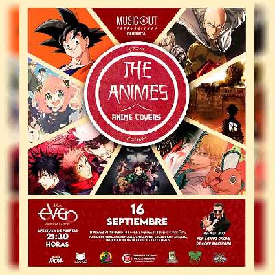 Cartel del concierto de The Animes en la Sala Even Sevilla 2023