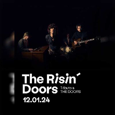 Cartel del concierto de The Risin' Doors en Malandar Sevilla 2024