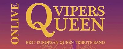 Cartel del concierto de la banda The Vipers (tributo a Queen)