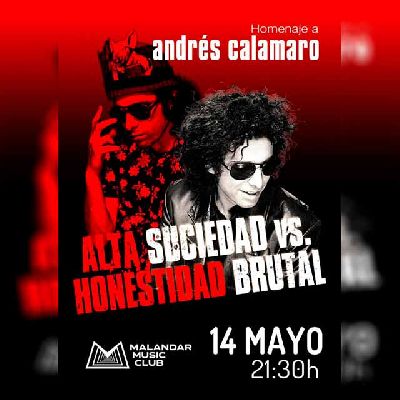 Cartel del concierto Tributo a Andrés Calamaro en Malandar Sevilla 2026