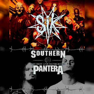 Cartel del concierto de Tributos a Pantera y Slipknot en Malandar Sevilla 2024