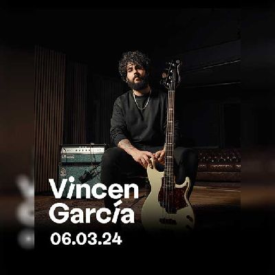Cartel del concierto de Vincen García en Malandar Sevilla 2024