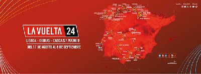 Cartel de la Vuelta Ciclista a España 2024