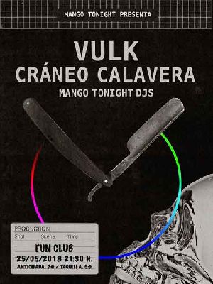 Concierto: Vulk y Cráneo Calavera en FunClub Sevilla 2018