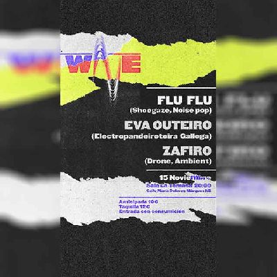 Cartel del concierto de WAVE Fest en la sala La Tomasa de Sevilla 2025