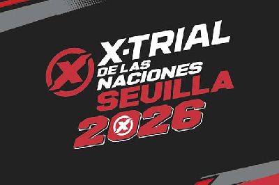 Cartel de la X-Trial FIM de las Naciones en Sevilla 2026