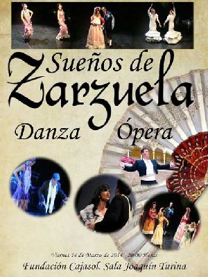 Sueños de Zarzuela, Danza y Ópera en sala Joaquín Turina Sevilla