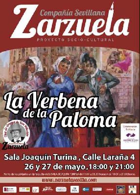 Zarzuela: La Verbena de la Paloma en el Espacio Turina de Sevilla