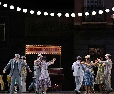 Foto promocional de la zarzuela La verbena de la Paloma del Teatro de la Zarzuela de Madrid