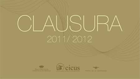 El 5 de julio de 2012 en el Teatro de la Maestranza de Sevilla, concierto de clausura del curso 2011/2012
