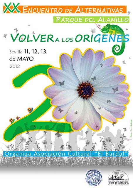 Del 11 al 13 de mayo de 2012 el 20 Encuentro de Alternativas de Sevilla en el parque del Alamillo