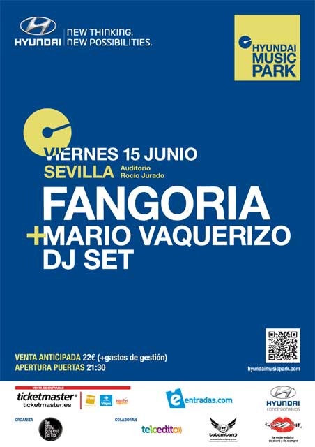 El 15 de junio de 2012 será el Hyundai Music Park Sevilla con Alaska y Mario Vaquerizo