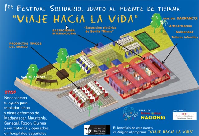 Primer Festival Solidario de Sevilla 2011, del 10 de marzo al 24 de abril