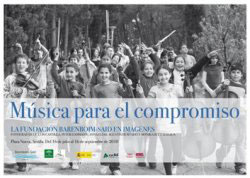 Exposición 'Música para el compromiso. La Fundación Barenboim-Said en imágenes' en la Plaza Nueva de Sevilla