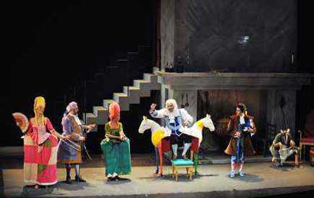 El 15 de abril de 2012 ópera para niños en el Teatro de la Maestranza de Sevilla