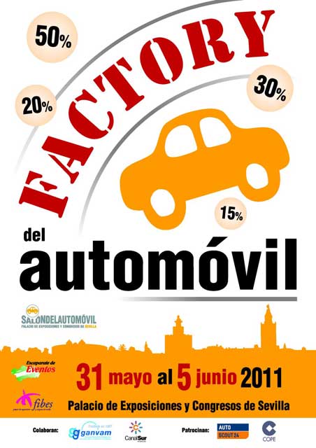 Salón del automóvil de Sevilla 2011, del 31 de mayo al 5 de junio
