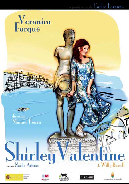 'Shirley Valentine' con Verónica Forqué en Sevilla, del 6 al 8 de octubre de 2011